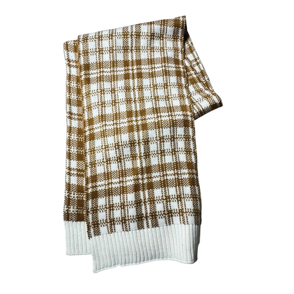 Timberland Womens Multicolor Plaid Multifunctional Rectangle Scarfโ One Size